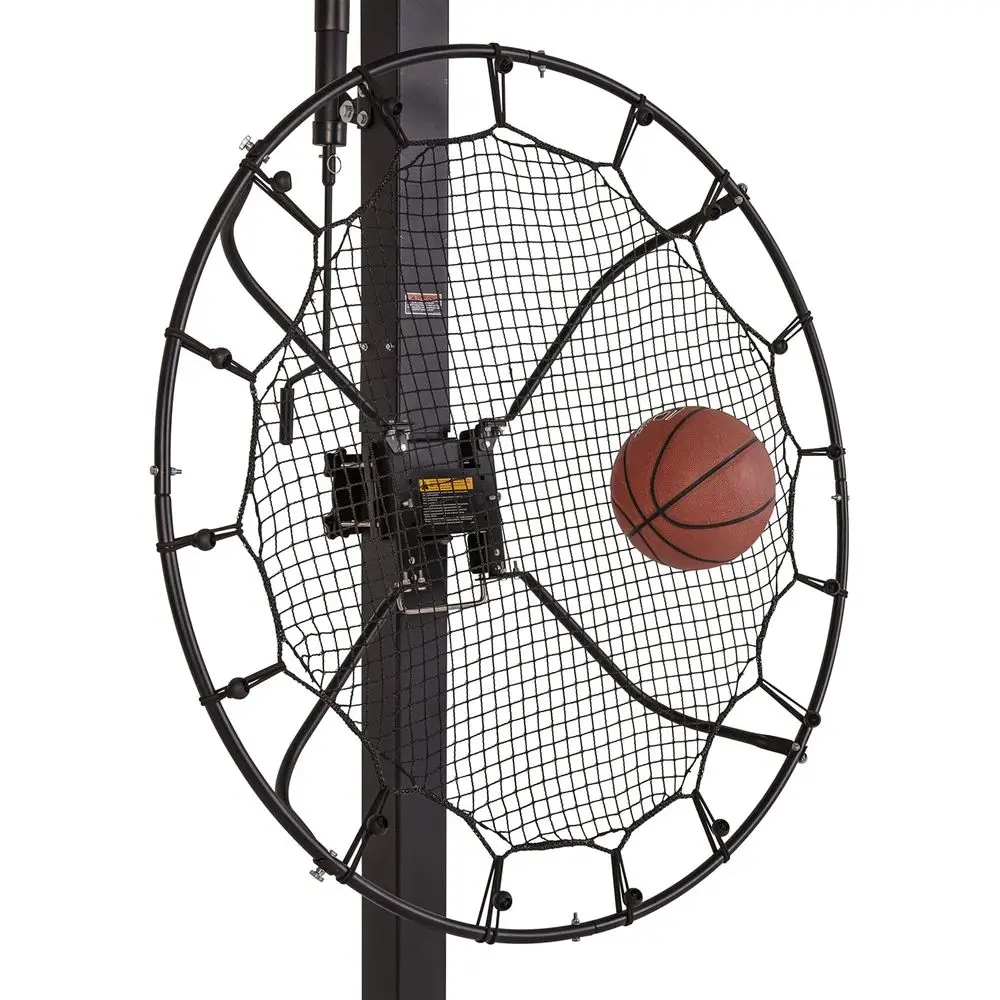 

All-Sport Training Rebound Net - Basketball Passback, Black