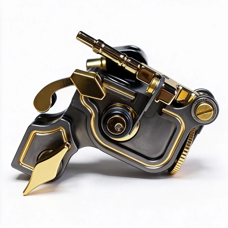 V64 Shrapnel Rotary Tattoo-Maschine, 2,5–5,0 mm, einstellbarer Hub, leistungsstarker Motor, professionelle Tattoo-Maschine für Künstler.