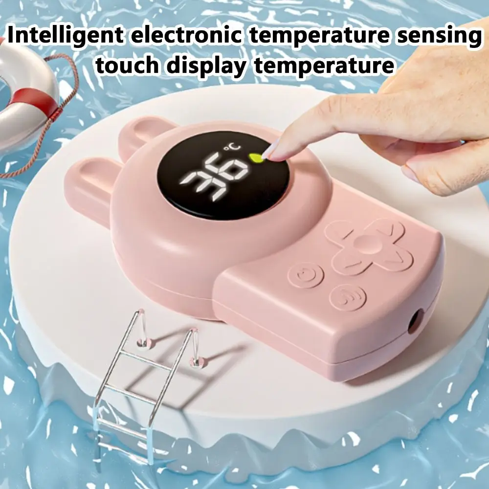 Waterproof Bath Thermometer Precise Measurement Safety Digital Temperature Gaug Cartoon Water Temperature Meter Newborn Care