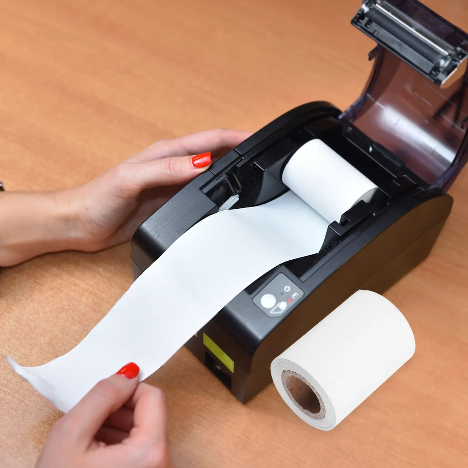 

10 шт. маленькой термобумаги для печати билетов, гладкая, надежная, универсальная, для использования в торговых центрах, супермаркетах, магазинах, для чеков