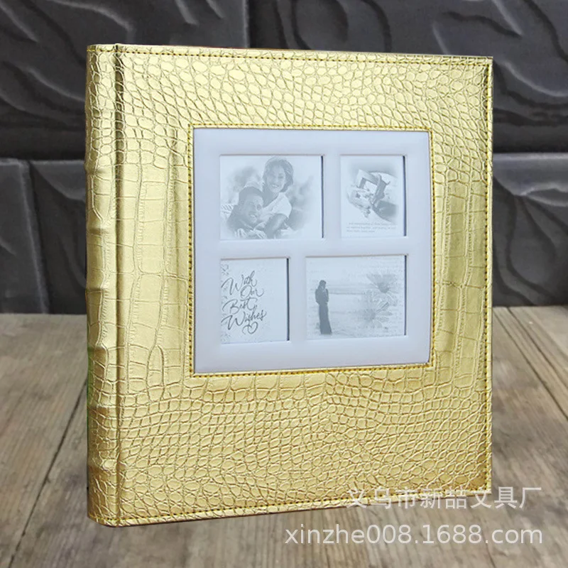 Personalizado. Álbum de fotos misto de 5 polegadas, 6 polegadas, 7 polegadas, grande capacidade, fichário, inserção de páginas, livro de armazenamento, álbum comemorativo