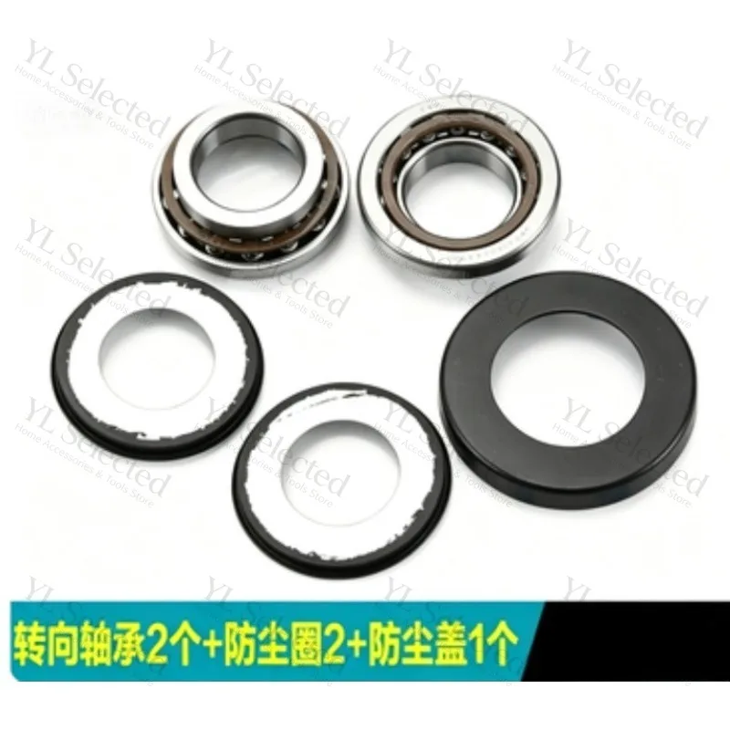 Motorcycle Steering Bearing Kit Fits  450NK 450MT 450CLC Steering Column Direction Bearings Replacement Parts