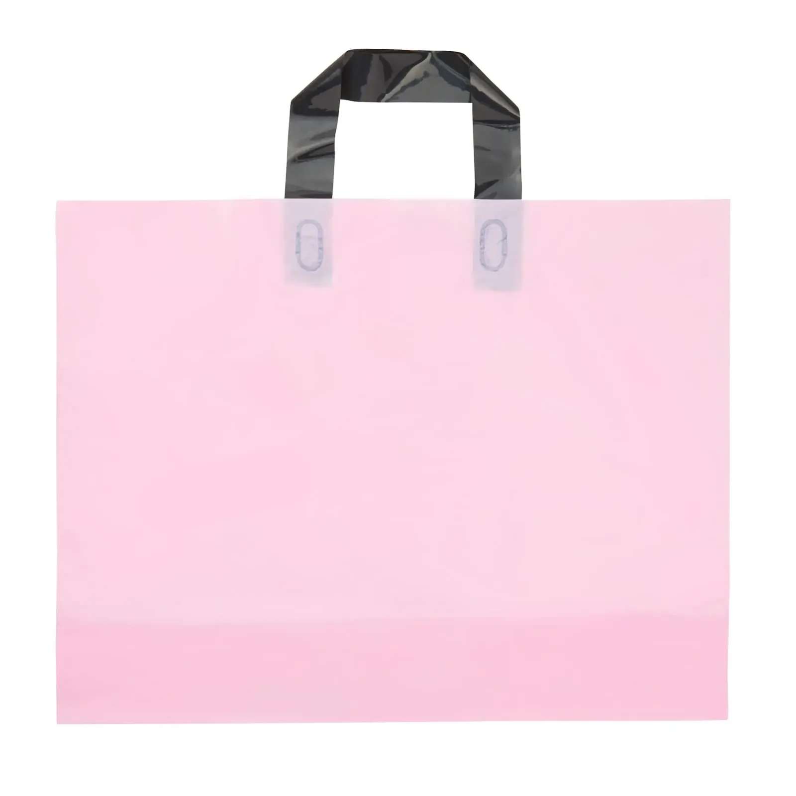 50PCS Colorful Plastic Shopping Bags, Merchandise Bags, Plastic Boutique Bags for Small Business