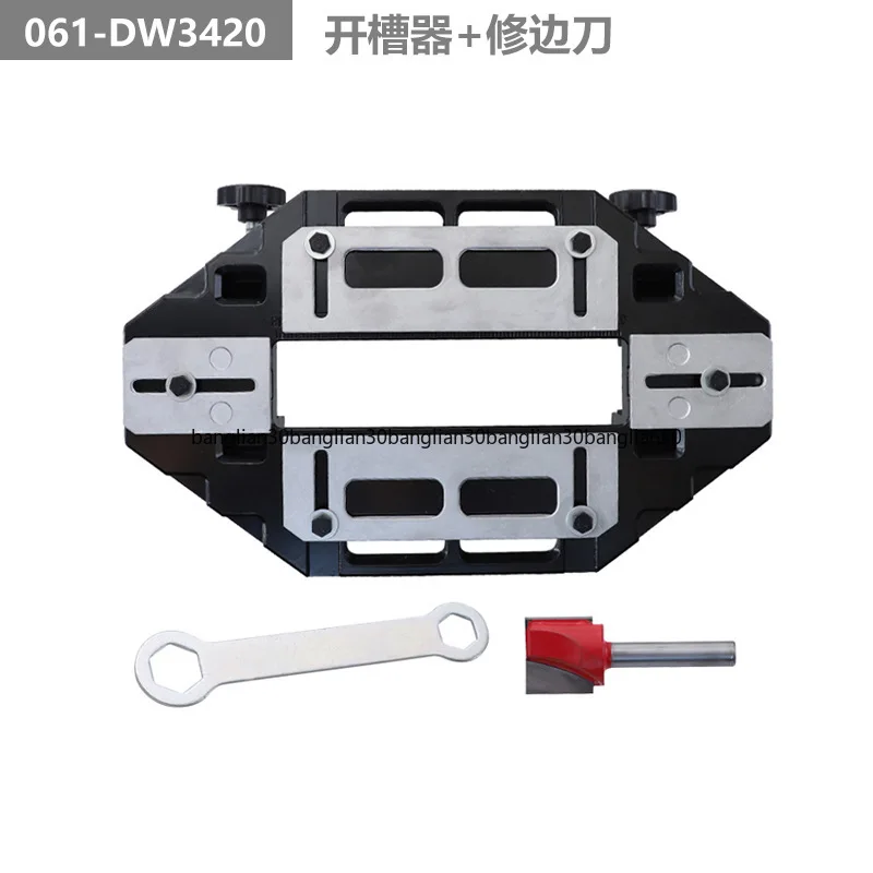 Door Hinge Slotting Positioner Slotting Machine Hinge Installation Hole Punch Fixed Woodworking Tools