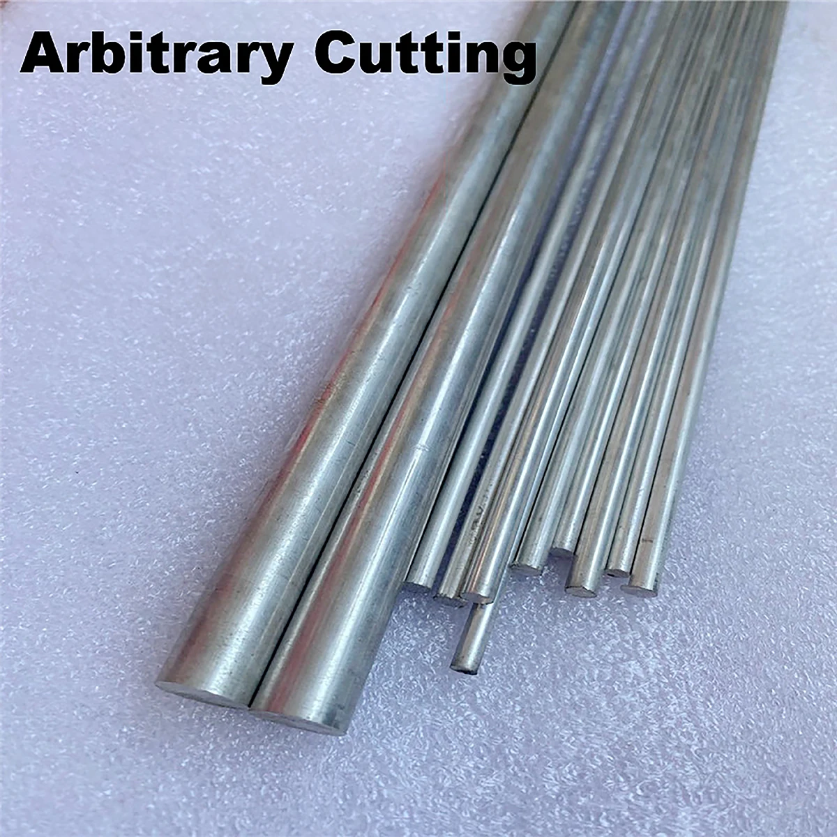 알루미늄 솔리드 로드 라운드 바 길이 500mm 직경 11.5, 2 2.5 3 3.5 4 4.5 5 5.5 6 6.35 6.5 7 7.5 8 8.5 9 9.5 10 12 14 15 18mm