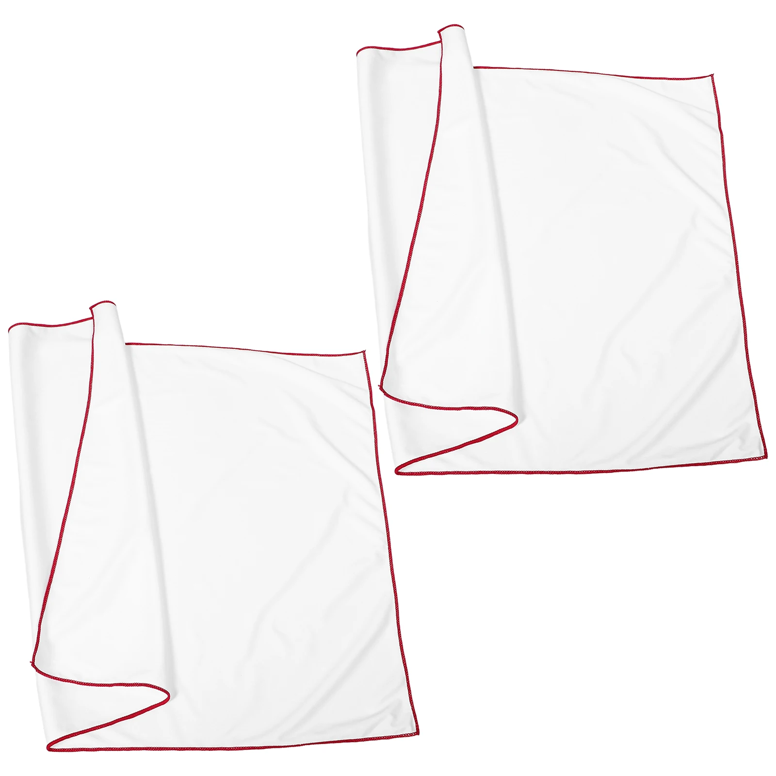 

2 Pcs No Shedding Professional Glass Wiper Cloth Cleaning Cloths for Glasses