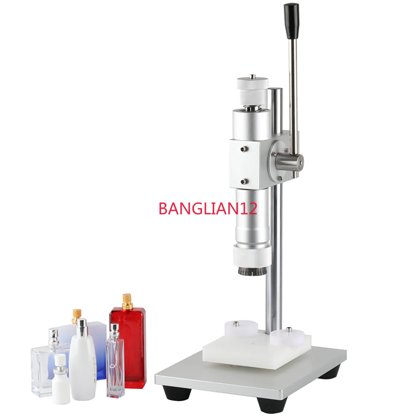 

Pure manual perfume spray bottle locking machine, desktop hand press capping machine 13/15/18/20mm caliber