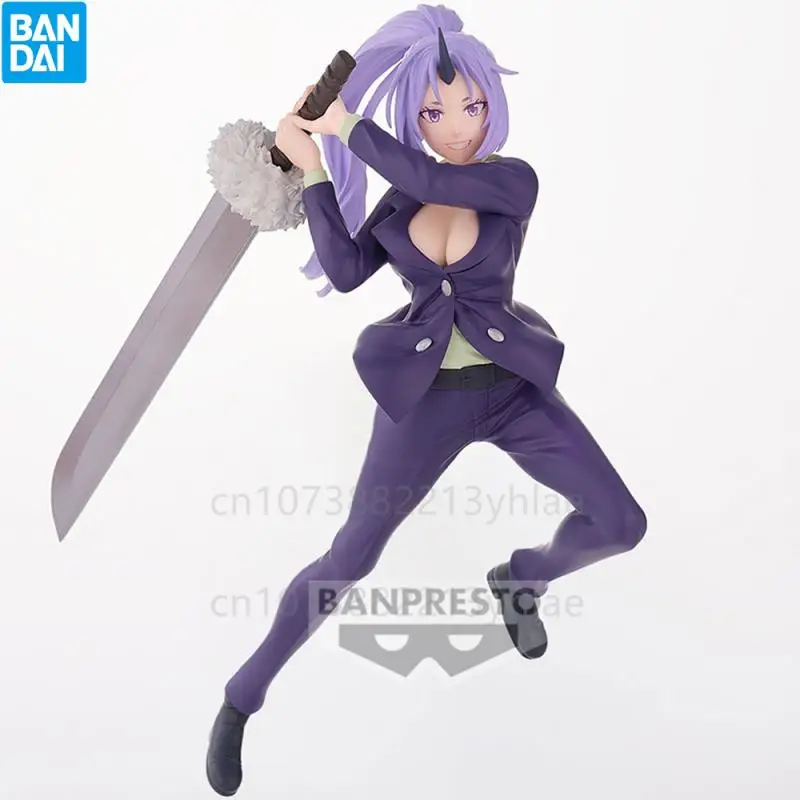 In Stock Original Bandai Banpresto That Time I Got Reincarnated As A Slime Shion Action Figures Model Toys Collectibles Gift