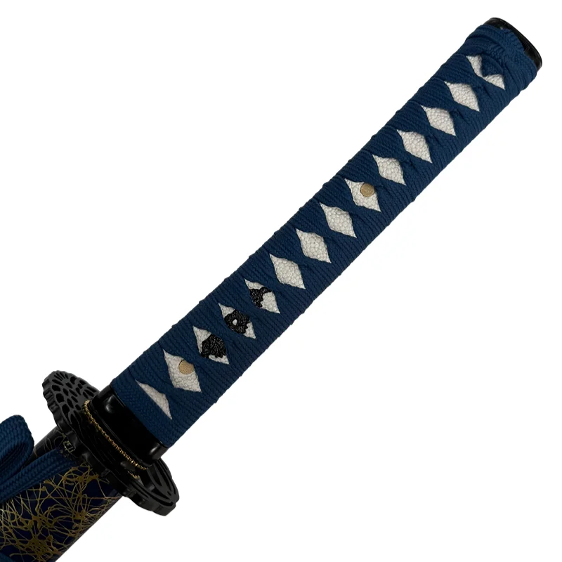 Coltello da allenamento Katana da 41 pollici fatto a mano in stile giapponese Accessori personali Natale adatto per esposizione o collezione