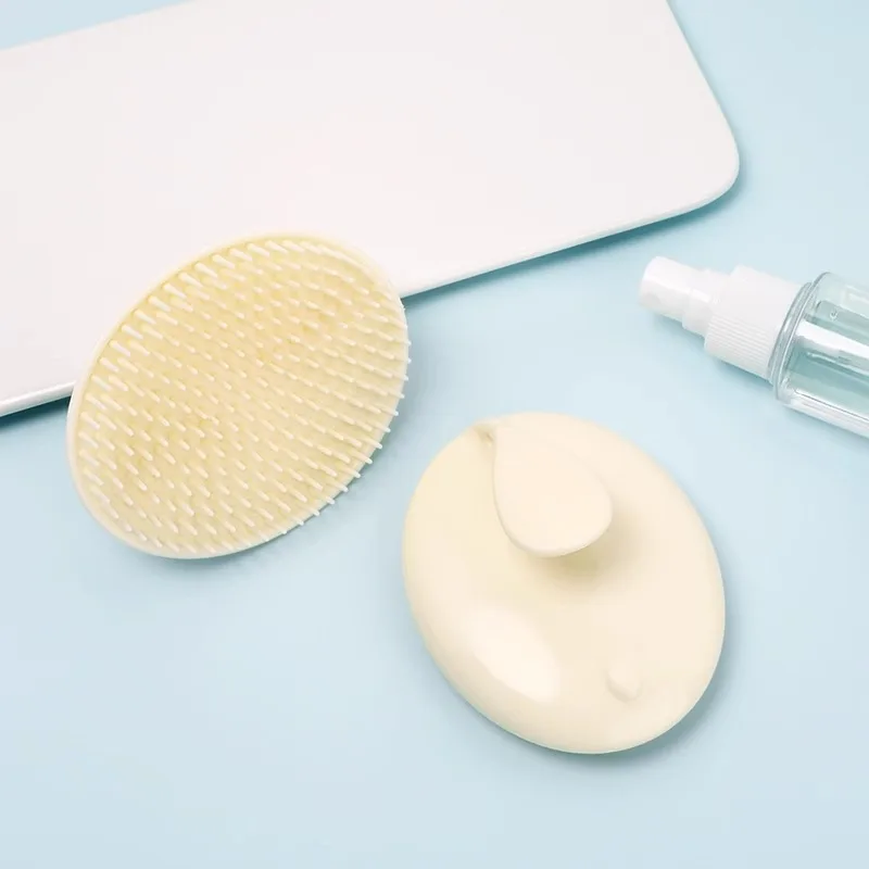 فرشاة غسيل الشعر ذات الأسنان الناعمة لتدليك فروة الرأس للبالغين، مشط تنظيف فرشاة الشعر #3