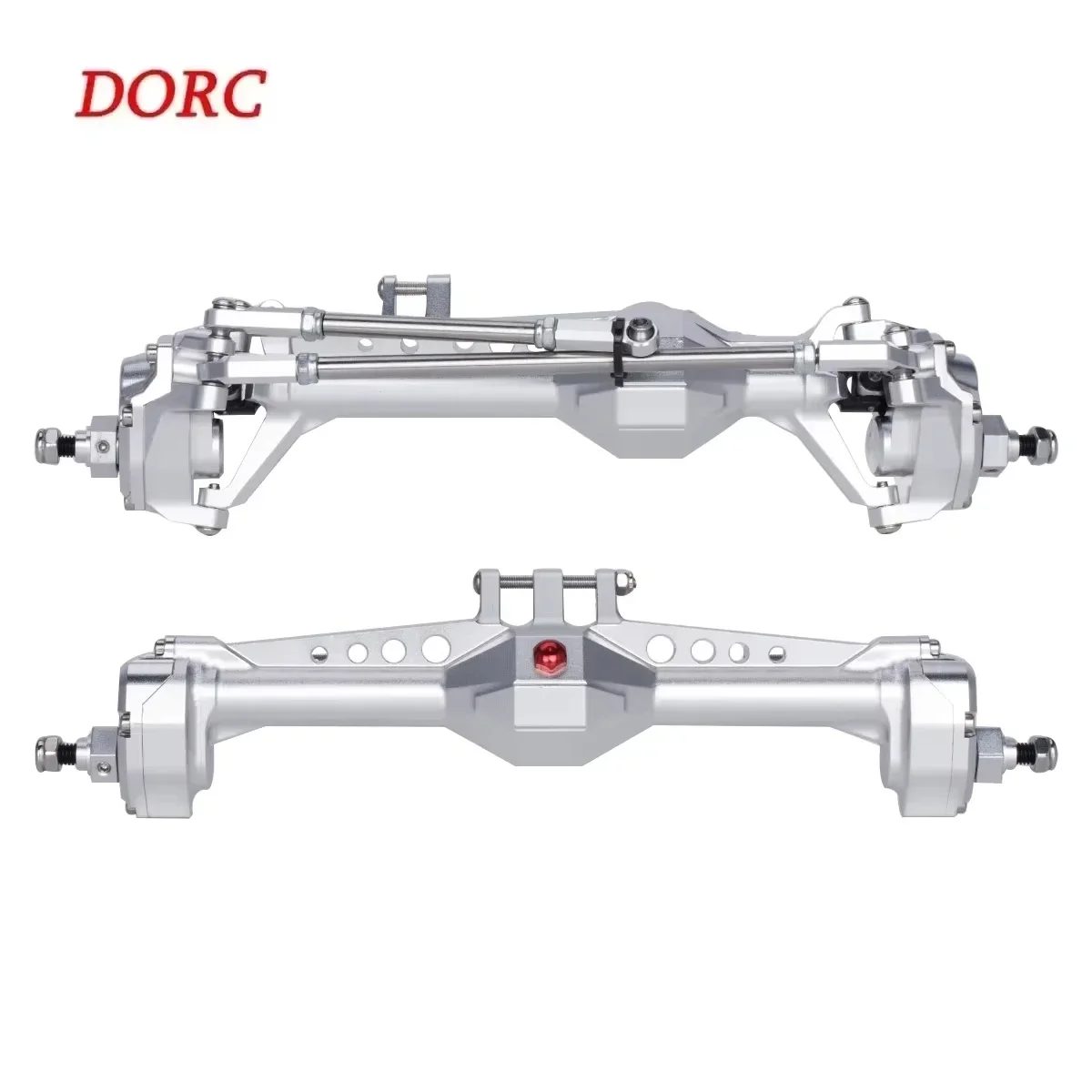 Aluminiowa przednia tylna oś portalowa CNC Kompletny zestaw do gąsienic 1/10 RC Vanquish VS4-10 Phoenix F10 LCG Chassis DIY Upgrade Parts