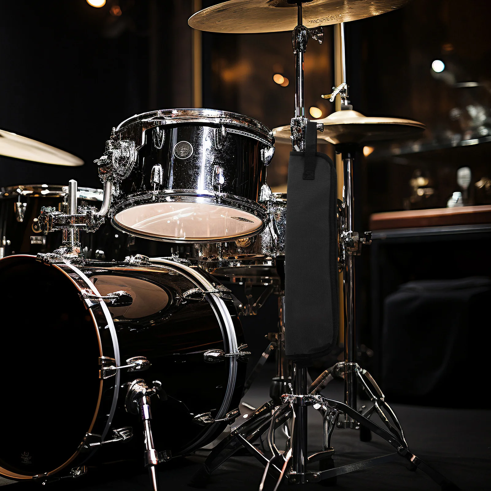 Drum Stick Storage Bag Oxford Cloth Material Portable Drum Mallet Holder Easy Take Pick Up Scratch Resistant Gift Option