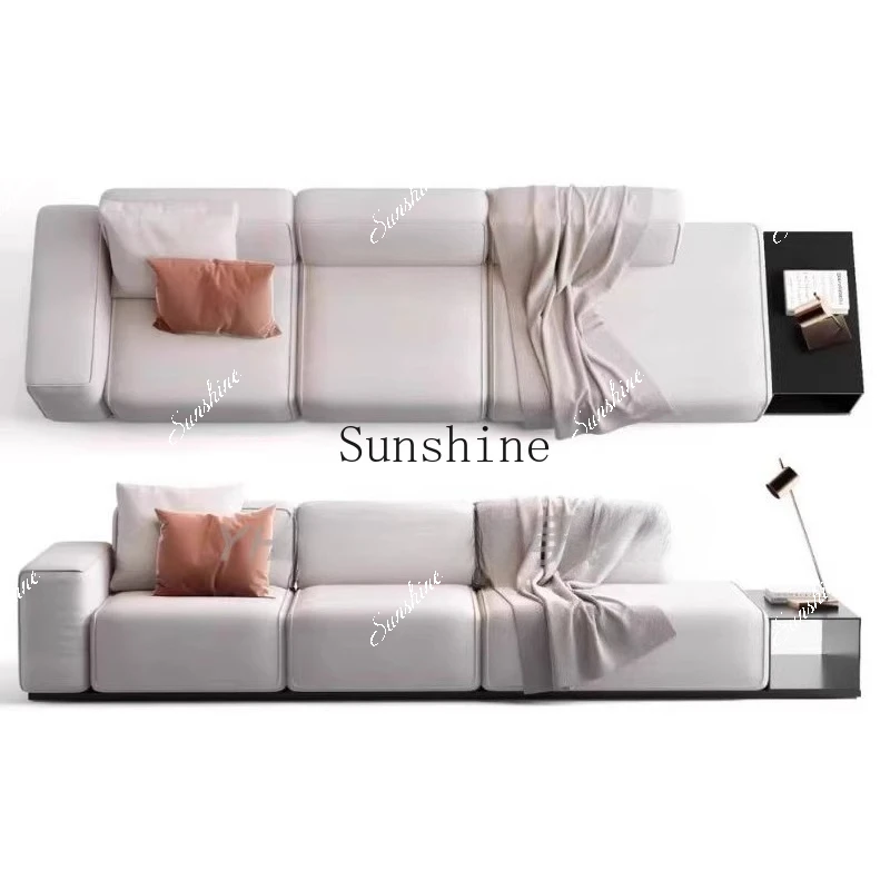 모던 라이트 럭셔리 판매 사무실 협상용 소파 커피 테이블 조합 호텔 홈스테이 휴식 공간 FT