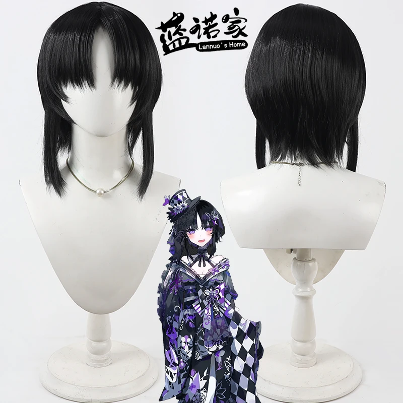 魔法少女魔女裁判所ホショマゴコスコスプレウィッグハロウィンカーニバルパーティー小道具人工毛耐熱繊維 + ウィッグキャップ