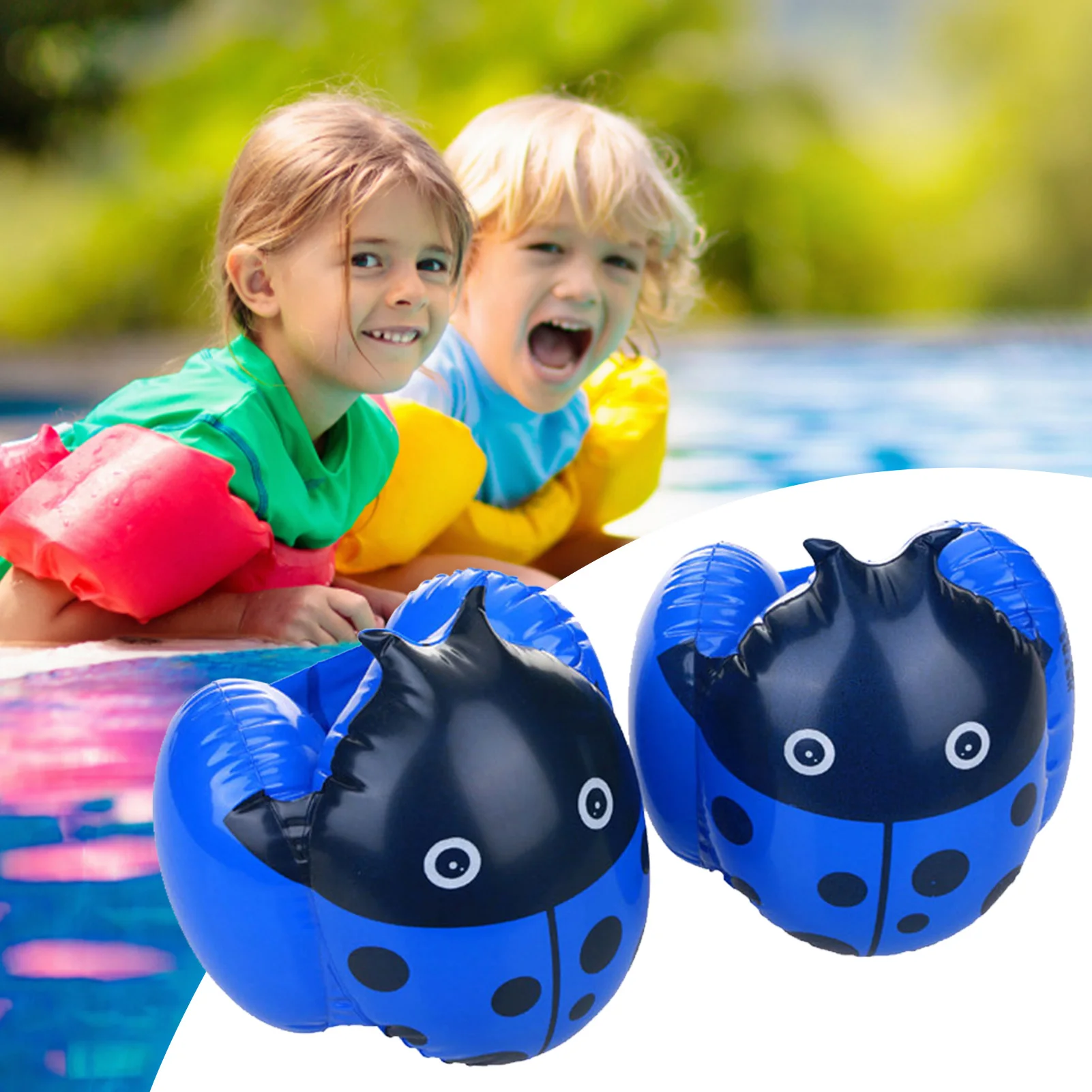 Iatable Swim Floater Sleeves for Kids Cute Children Swimming Floatation Sleeves Swimming Floater for Beginners and Children 2