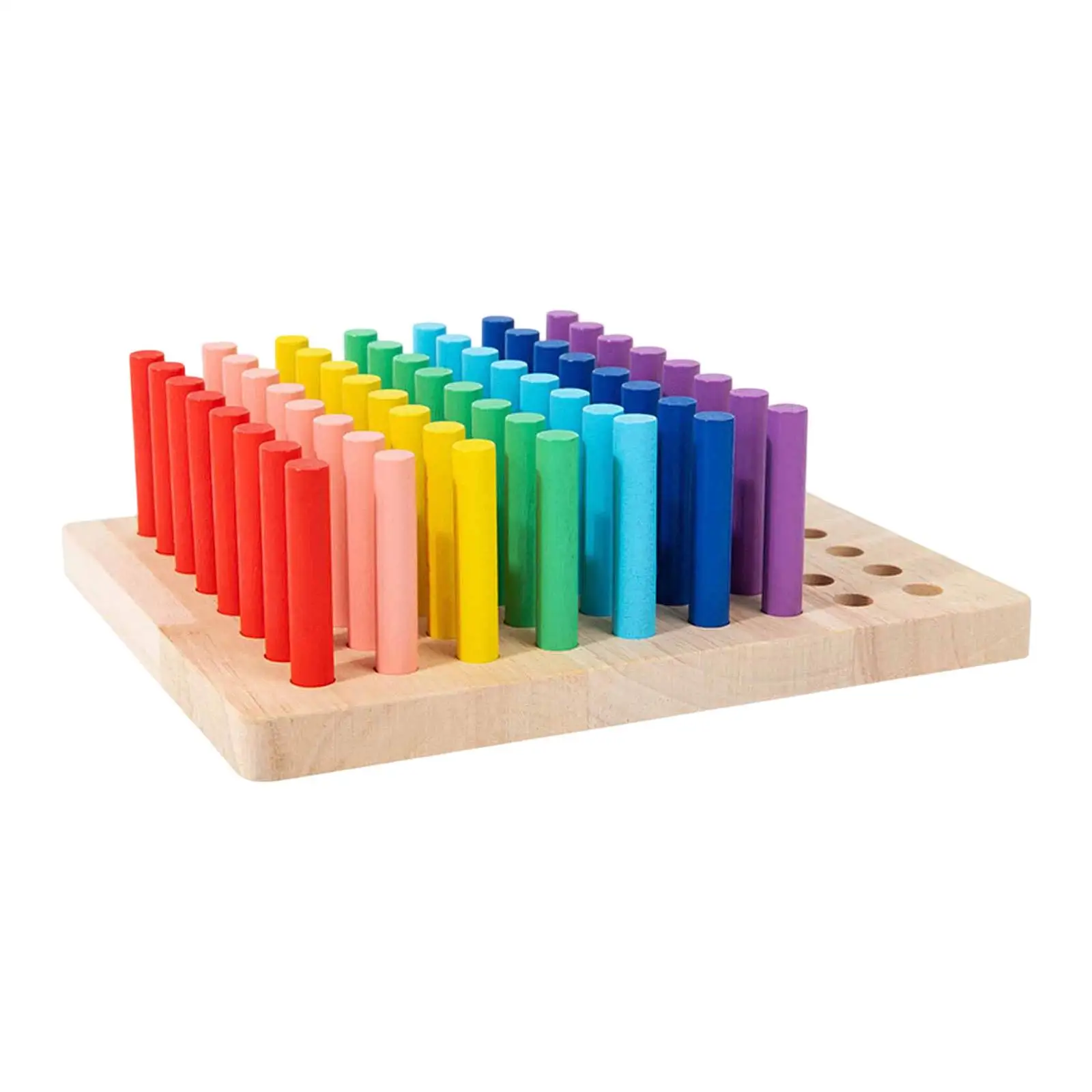 Wooden Sensory Toy,Board Game,Birthday Color Sorting Recognition Color Cognition Game,Development for Preschool Halloween School