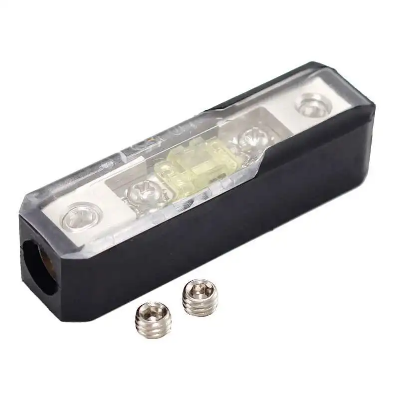 

Afswaterproof Nickel Plated Input 4/8GA Output Tube Adapter AFS Fuse Holder