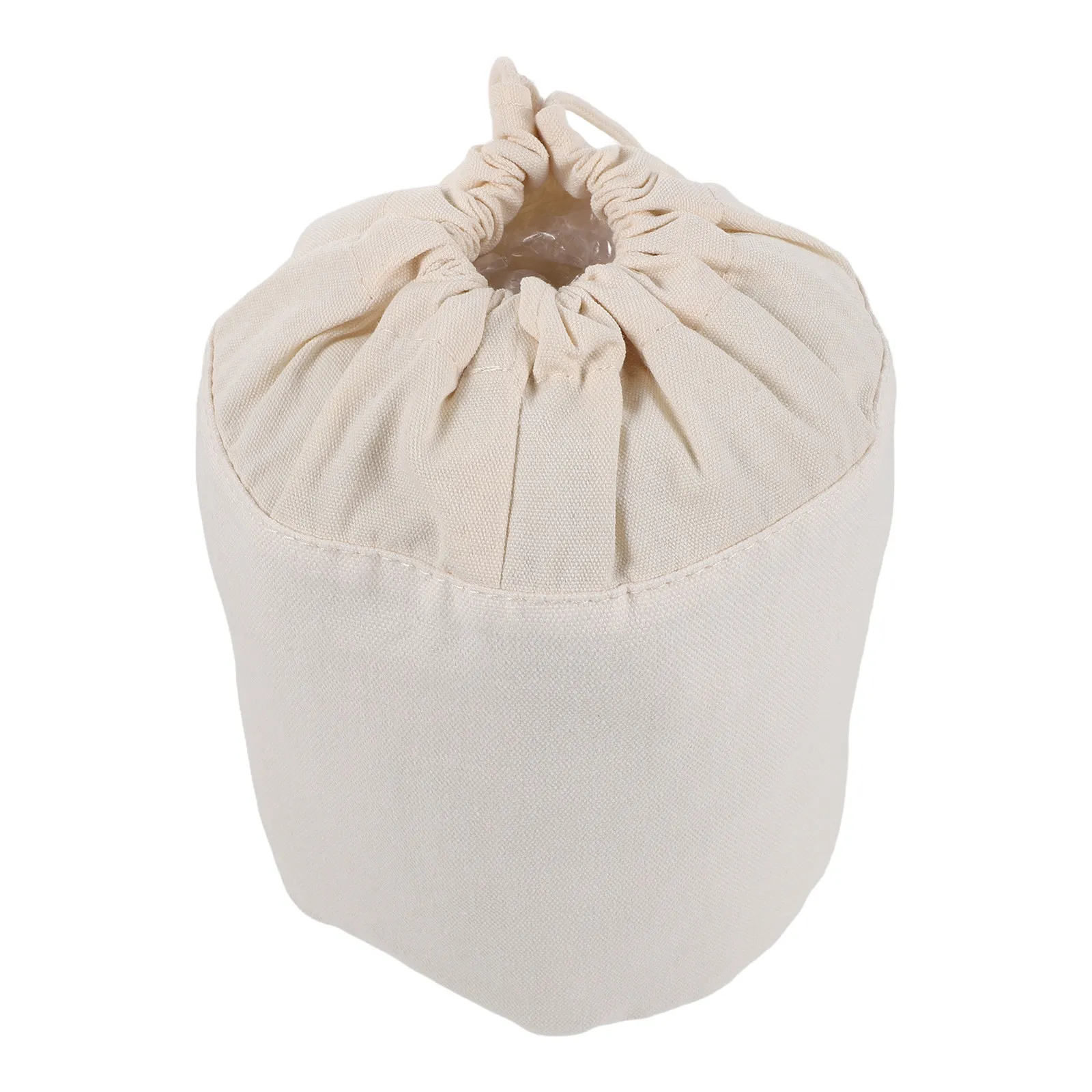 Drawstring Makeup Bag Organizer Large Capacity Pouch Insert Round Handbag Liner Bucket Purse Insert Organizer