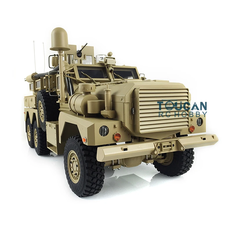 1/12 6*6 6x6 MRAP P602 Explosion Proof RC Car Remote Control Crawler W/O Light Sound System TOUCAN Outdoor Toys for Boys TH16379