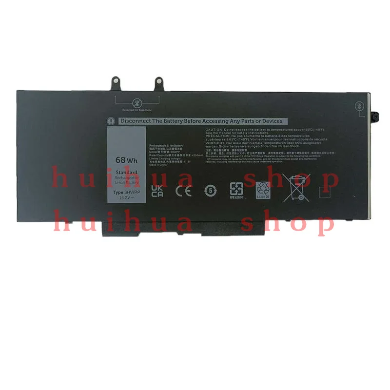 

✅ Аккумулятор емкостью 68 Втч 3HWPP для Dell Latitude 5501 5401 5511 5510 5411 Precision 3541