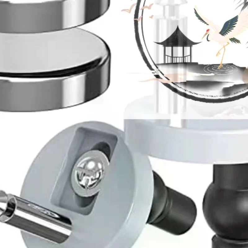2Pcs Toilet Seat Hinges Top Fix Hinge Pack Mountings Replacement Release Quick Screws For Toilet Bathroom Furniture Accessories