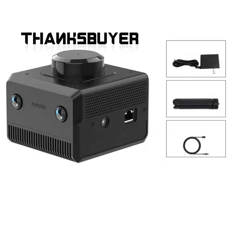 Integrated 6DOF SLAM Perception Sensor LiDAR Binocular Vision IMU 3D Mapping Positioning Module for Robot Development