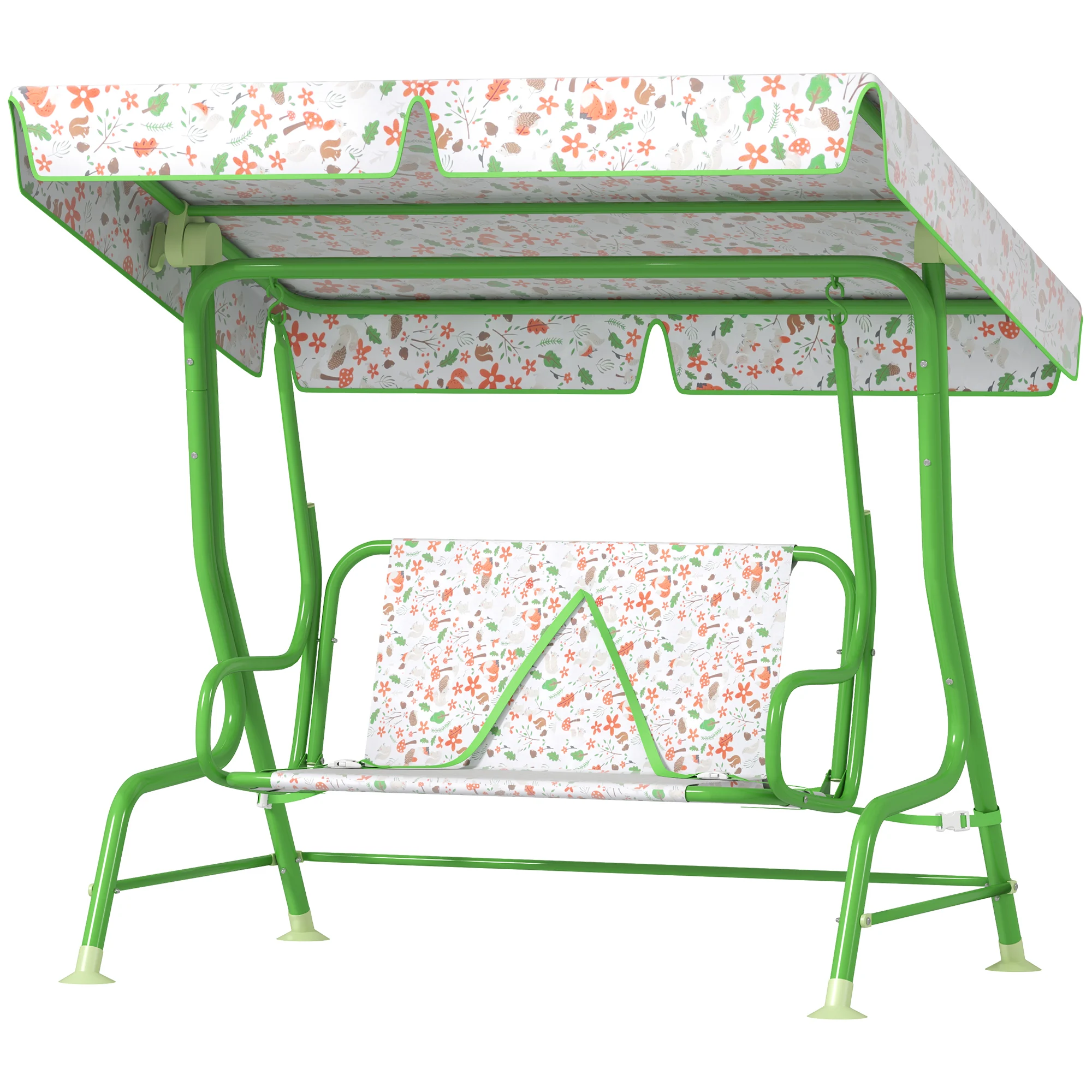 Kids Outdoor Swing Chair with Canopy 2