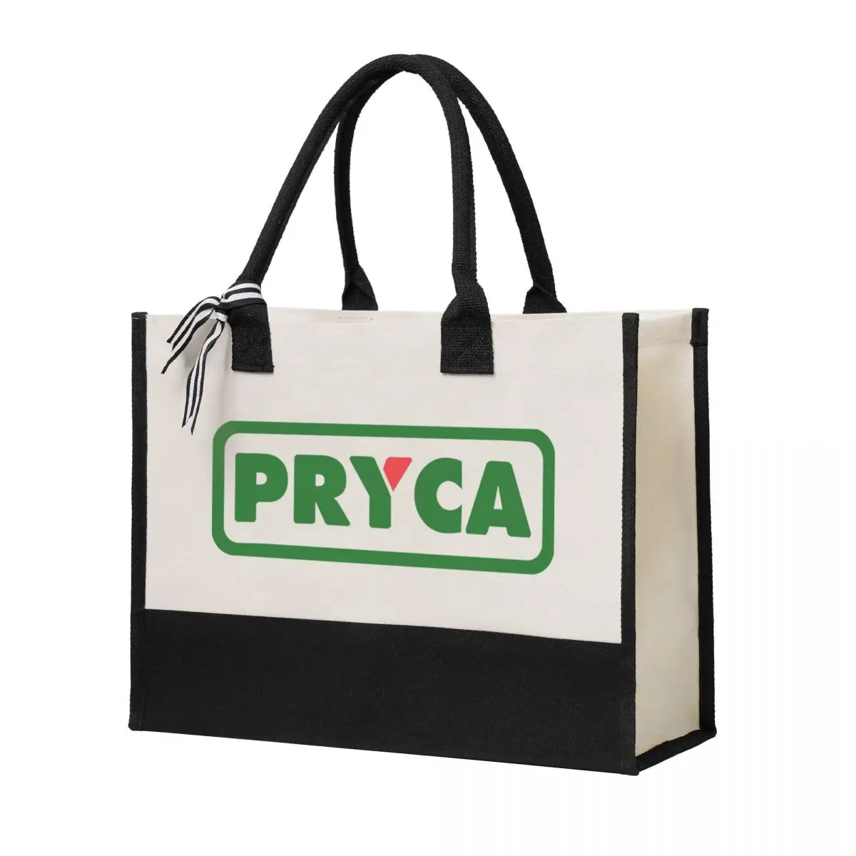 Pryca Logo Canvas Boodschappentas Bruiloft Decoratie Reis Trouwtas Beste Huwelijkscadeau