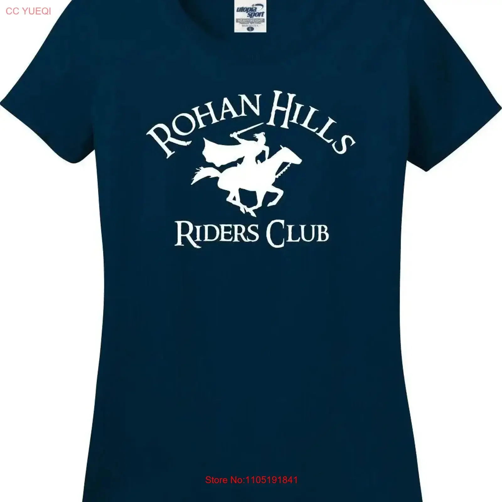 Rohan Hills Riders Club Funny Missy Fit Ladies T Shirt S 3X vintage Washed homme Casual Versatile Breathable Slightly