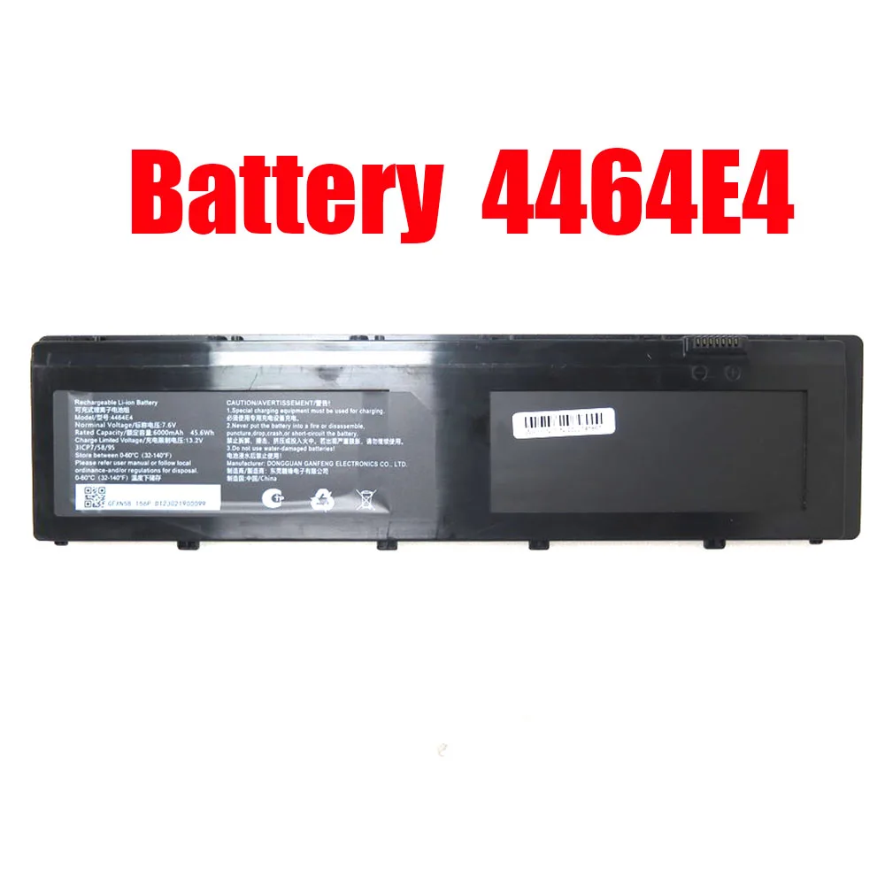 Laptop Batterij 4464e4 Gfxn58 GFXN58-156P 7.6V 6000Mah 45.6wh Nieuw