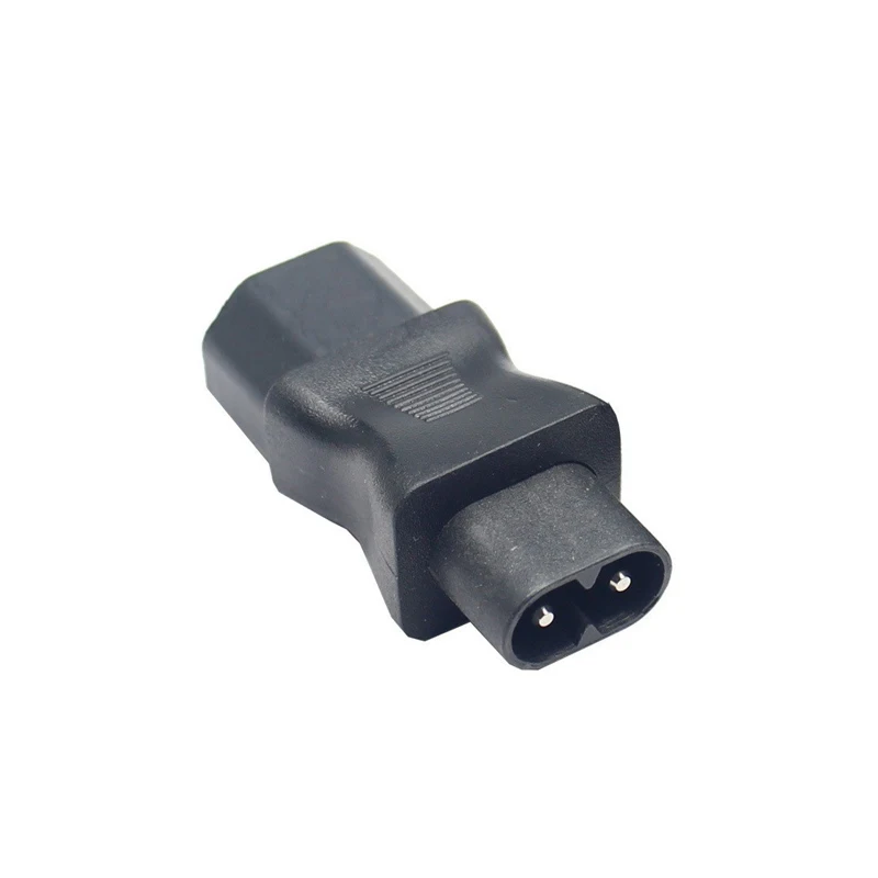 1Pcs C8 -C13 C13 IEC 320 C13 to C8 AC Power Adapter IEC 3Pole Female to C8 2Pin Figure 8 Male AC Converter Socket ﻿