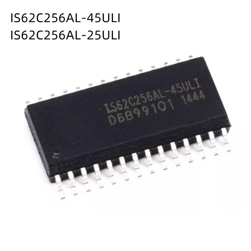 

10Pcs/Lot IS62C256AL-45ULI IS62C256AL-25ULI IS62C256AL SOP-28 New Original chip