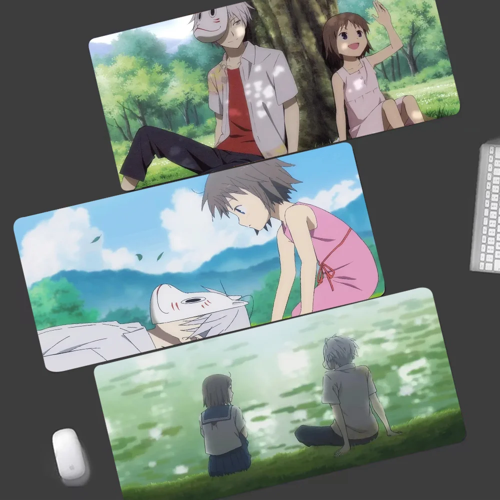 

The Light Of The Fireflies Forest Hot Rubber Mouse Durable Desktop Mousepad Size For Large Edge Locking Game Keyboard Pad