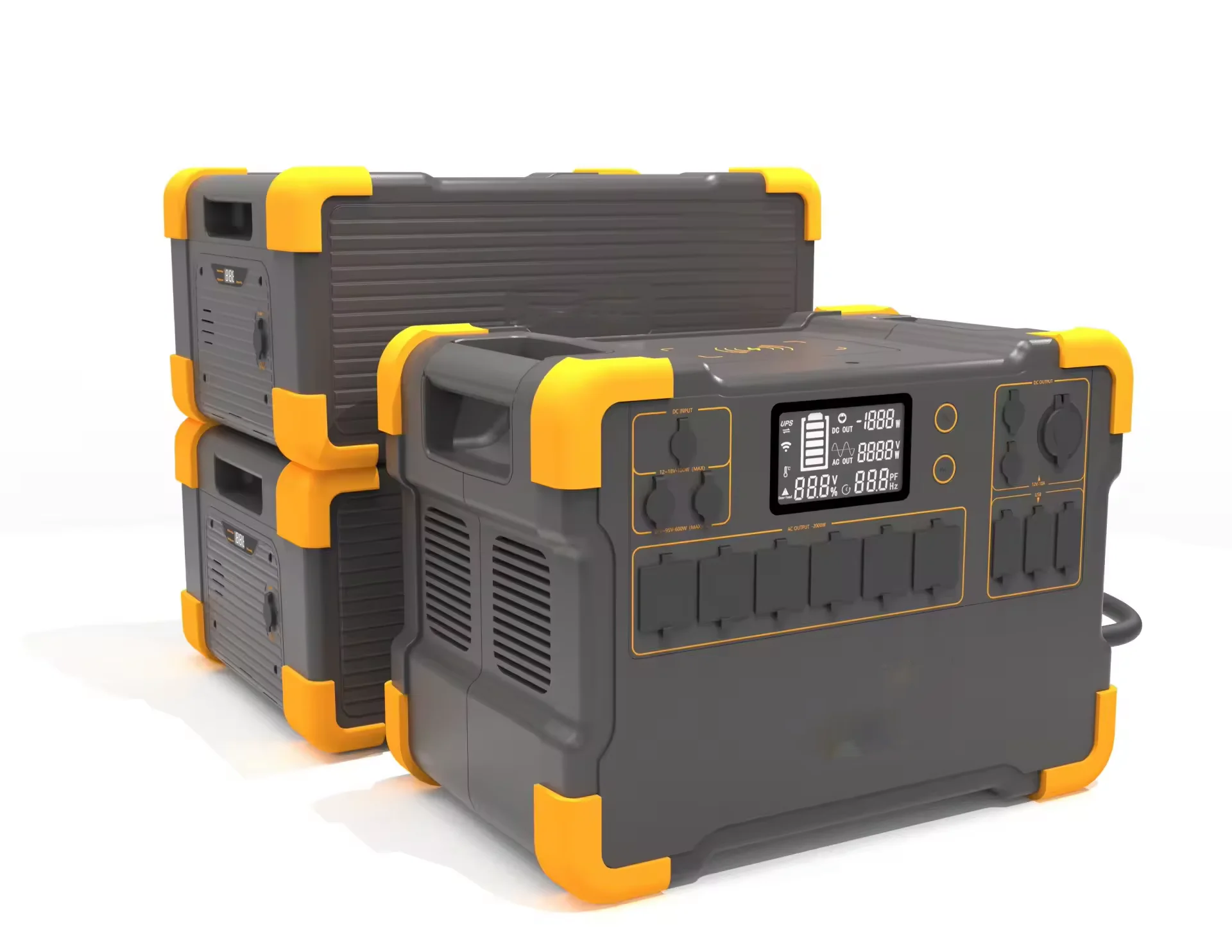 

3600W 3072Wh Portable Power Station Home Use Generator Controller for Solar Power