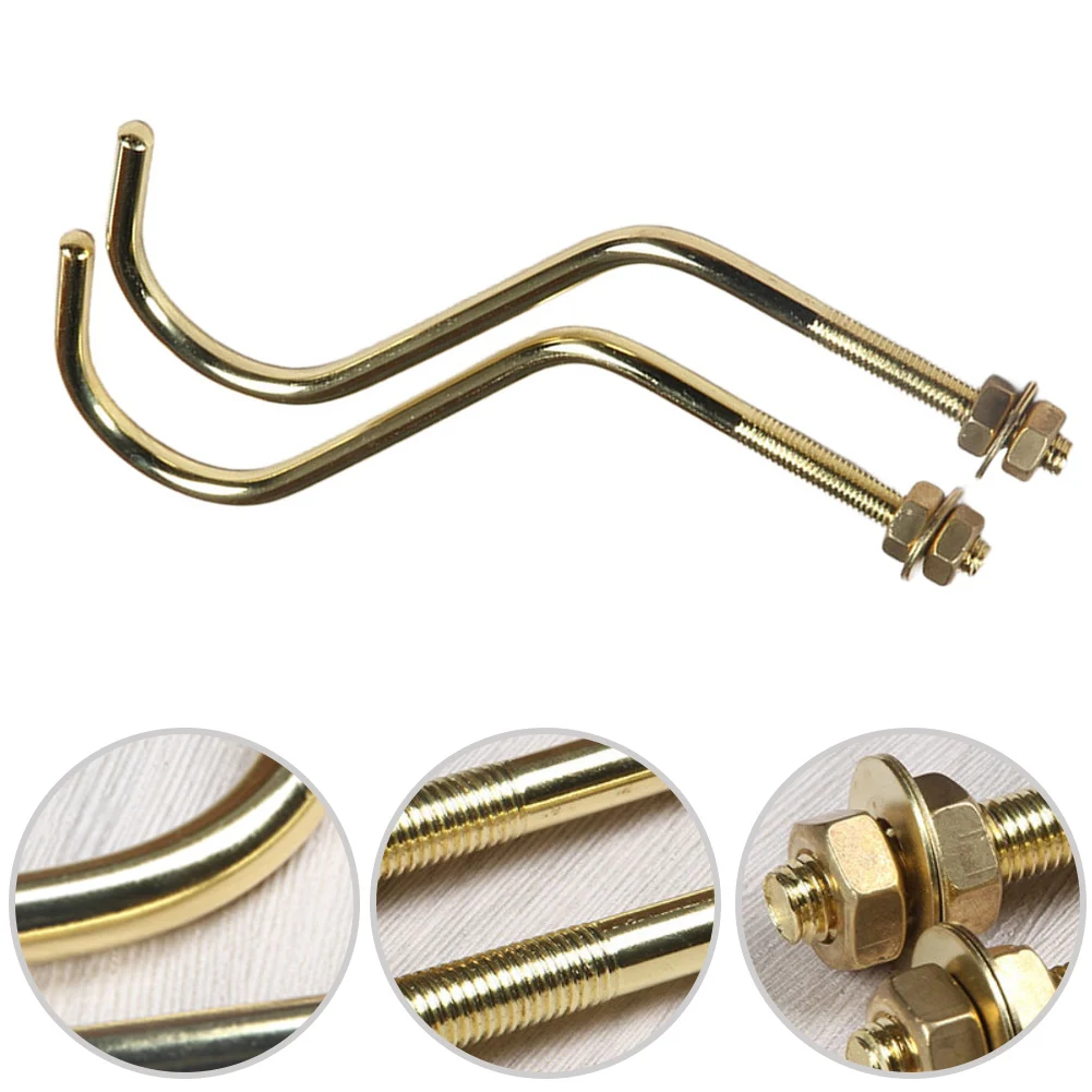 

Billiard Table Board Cue Hook Bridge Cue Rack 2pcs with Rail Mount for Pool Ball Rack Maintains Cue Stability During Use