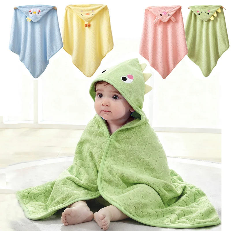 

Детское банное полотенце с героями мультфильмов, мягкое коралловое флисовое полотенце, одеяло, пеленание с капюшоном, постельное белье для новорожденных, одеяло, халат