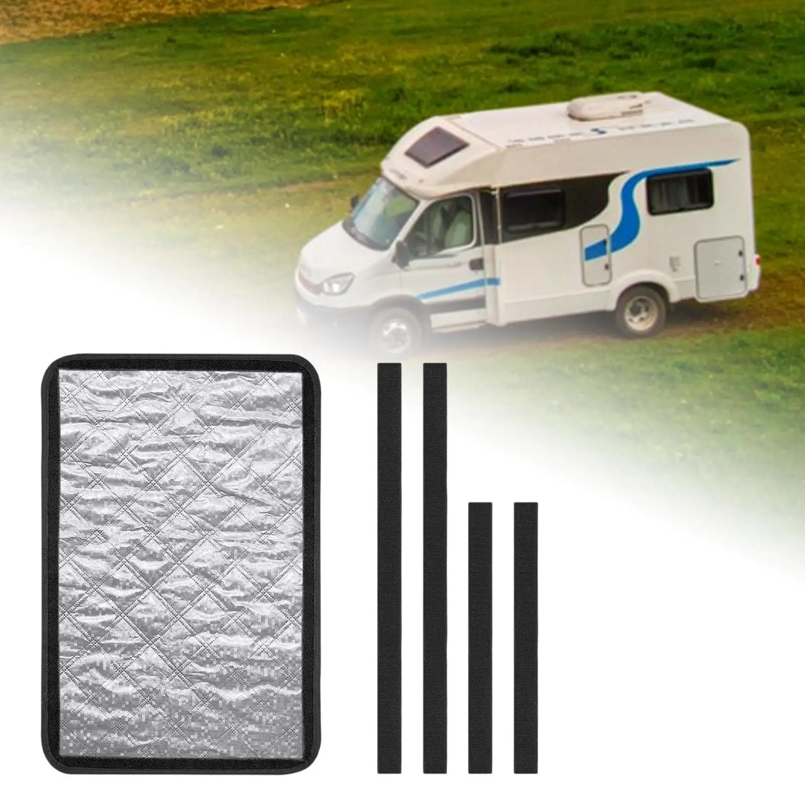 RV Door Window Shade Cover Camper Sunshade for Motorhome Rvs Truck