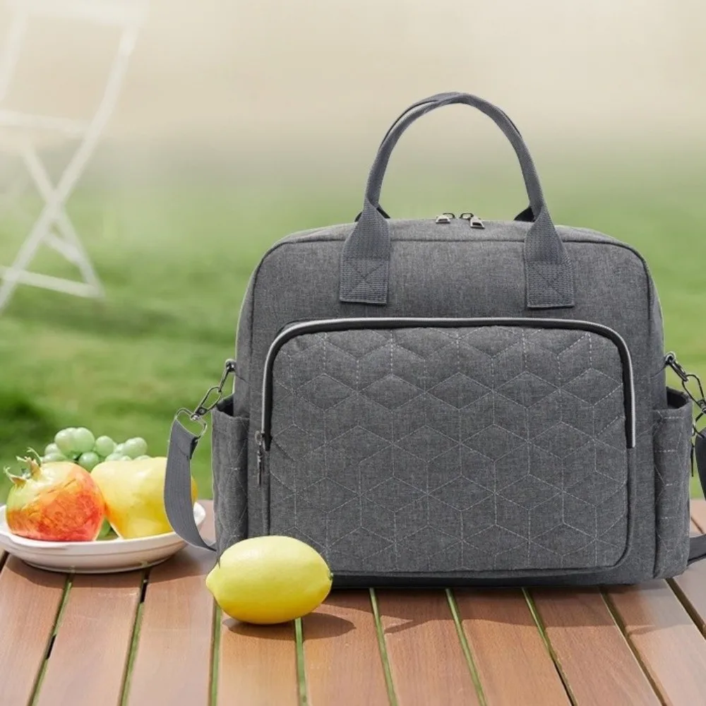 

Waterproof Baby Diaper Bag Large Capacity Baby Care Storage Nappy Bag Wear-resistant Durable Maternity Shoulder Bag Travel