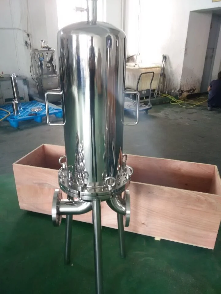 High Flow 304 316L Stainless Steel Multi-Cartridge Filter Housing for Industrial Applications filtration of particulates