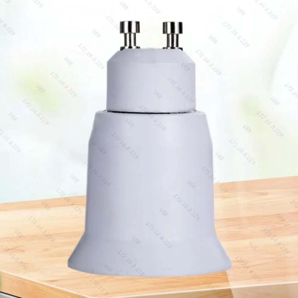 1PCS GU10 to E27 LED Light Bulb Adapter Lamp Holder Converter Socket Light Bulb Lamp Holder Adapter Plug Heat-resistant material