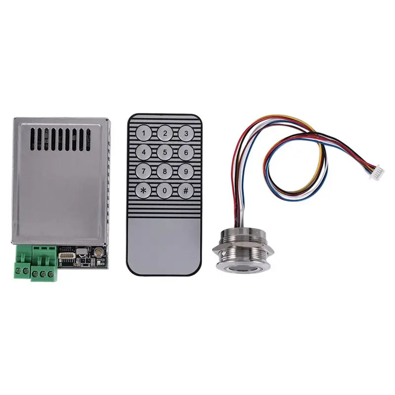 K216 Fingerprint Control Board+R503 Fingerprint Module Two-Color Ring Indicator Light Access Control-Y41A