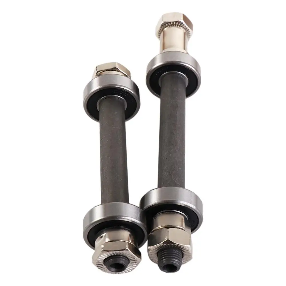 

Hollow Spindle Shaft Cycling Supplies Bike Shaft Steel Wheel Hub Front Rear Axle Bicycle Hub Axle Axle Lever Bike Bearings