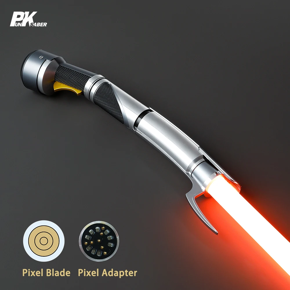 PunkSaber Lightsaber Neopixel Jedi Laser Sword Heavy Dueling Sensitive Smooth Infinite Changing Hitting Sound Light Saber Toys