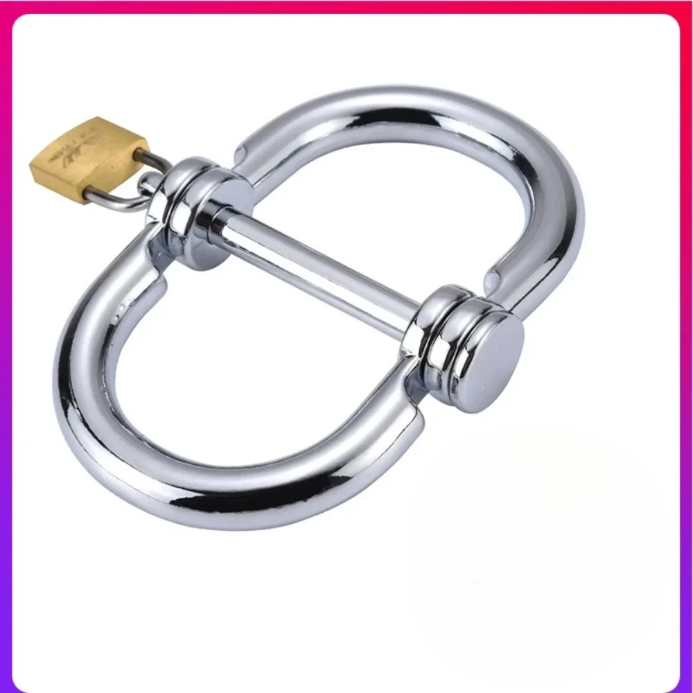 Cuff Bondage Bracelet Erotic Sex Shop,Metal Toys Games Restraints Handcuffs with Keys, New Sex Toys for Couples Ankle Detachable view 2