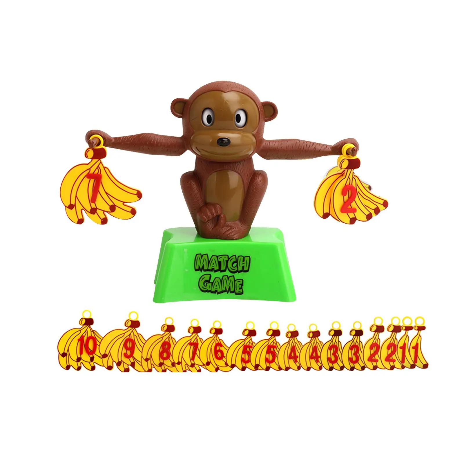Early Learning Scale Monkey Balance Math Game Number Learning Material for Communication