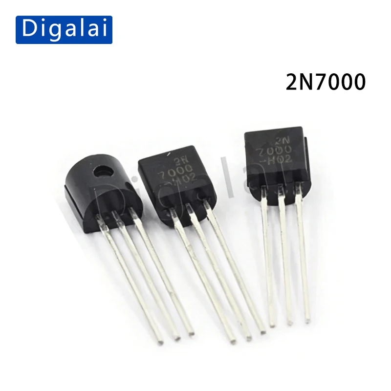 2N7000 2N5551 2N5401 TO‑92 N‑Channel MOSFET PNP NPN Small Power Transistors