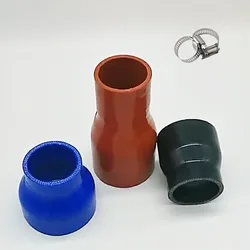 Silicone variable diameter tube, turbocharger variable diameter hose, red, blue, black variable diameter head tube variable diam