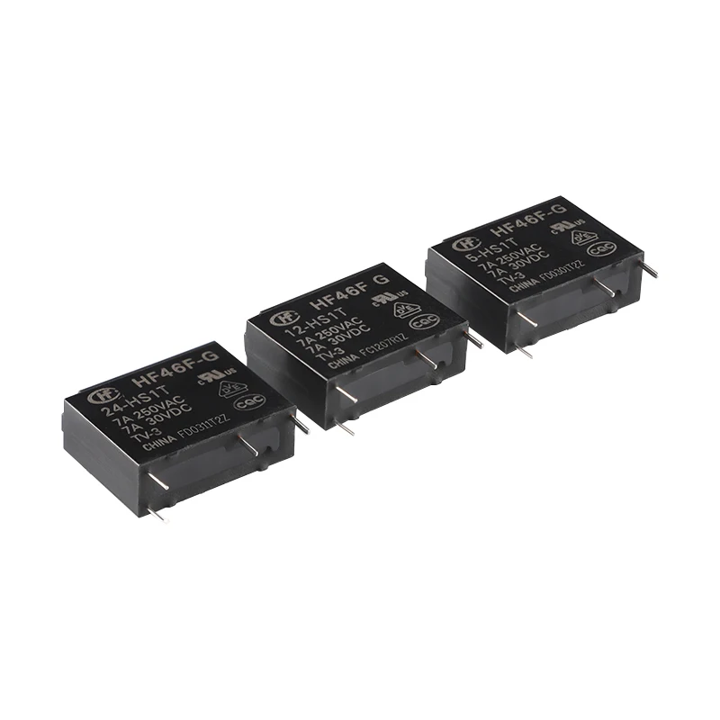 10PCS HF46F-G-005/012/024-HS1T 4-pin Group Normally Open Ultra Small Medium Power