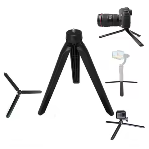 Tripod for Mobile Phone Smartphone Video Tripod Stand Camera Handle Grip for Gopro Osmo Pocket Gimbal for Canon Nikon SLR camera