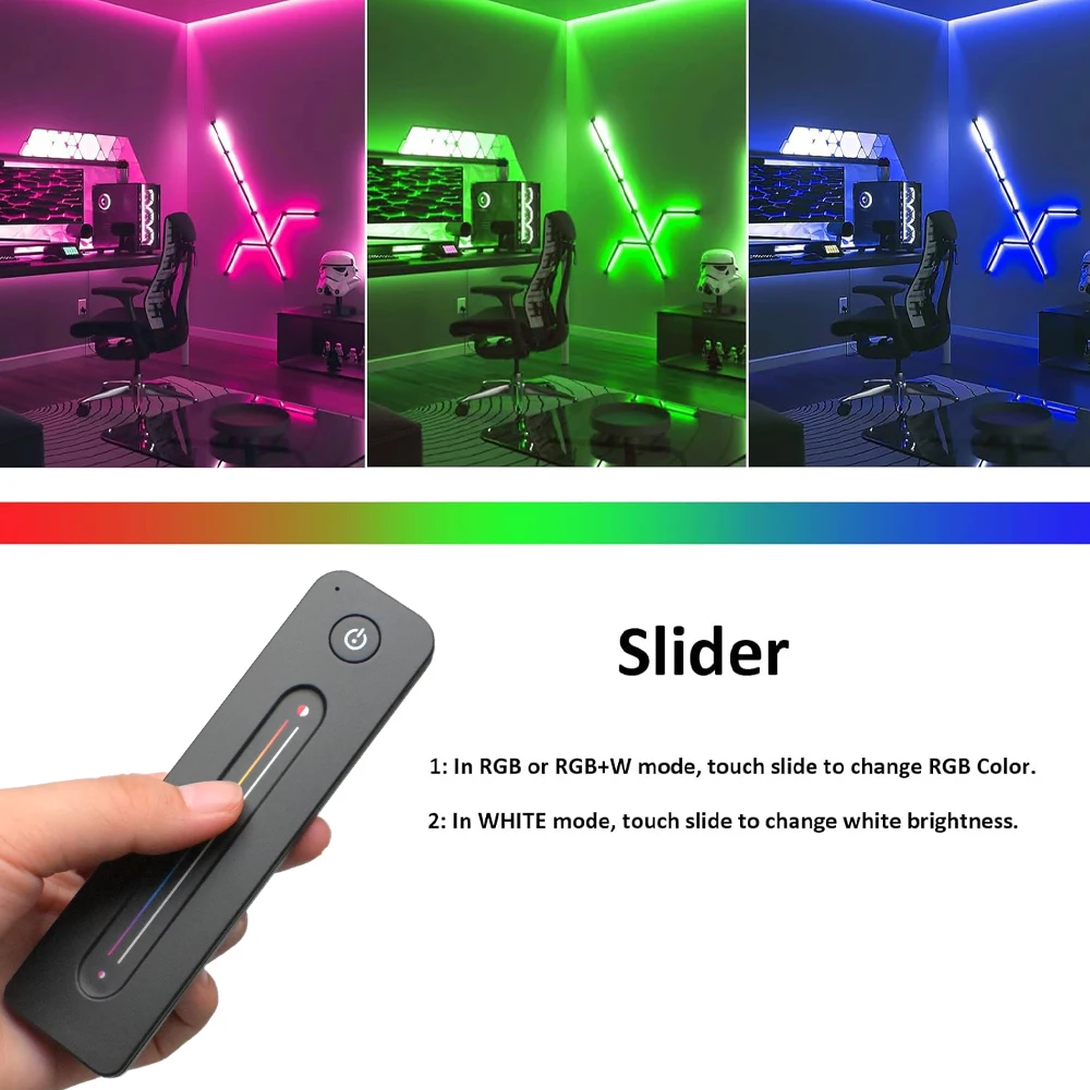 LED Controller KIT DC 12V 24V 4CH Dimmer With Auto-transmitting Function  2.4G RF Wireless Remote For DIM CCT RGB RGBW LED Strip